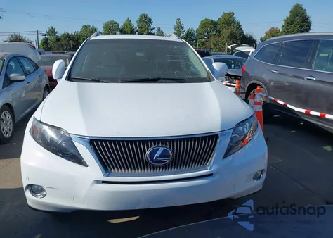 2010 Lexus Rx 450H из США, поврежденный, VIN JTJBC1BA2A2415660